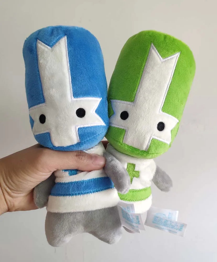 Castle Crashers red Orange Knight stuffed plush toy new 20cm