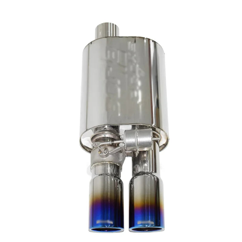 DEX Valved Muffler Kit – 2.5" Universal Stainless Steel Exhaust