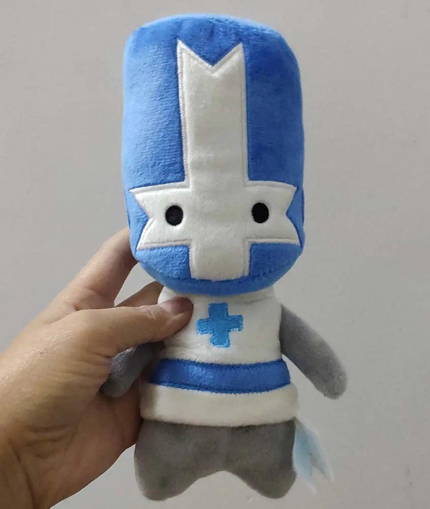 Castle Crashers red Orange Knight stuffed plush toy new 20cm