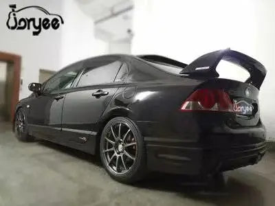 Car Parts 3 4 Stage GT Style ABS Rear Trunk Boot Spoiler for Honda Civic 2006-2011 8th Gen FD2 Type R Car Parts Tuning Accessory