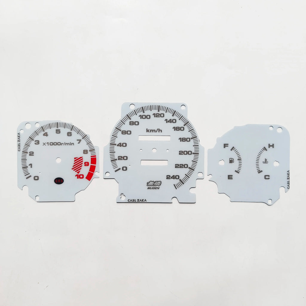 Gauge Faces MUGEN Style for Civic EK3 EK9 EK4 Instrument Cluster