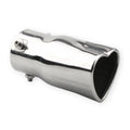 1PCS Universal stainless steel Heart shaped tail throat 63mm/2.5'' tail pipe muffler Car Muffler Tail Throat Modification