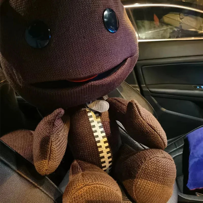 Little Big Planet Sackboy 60cm Funny Cute Big Plush Stuffed Toy Doll Game Related Toys Birthday Kids Friends Gift