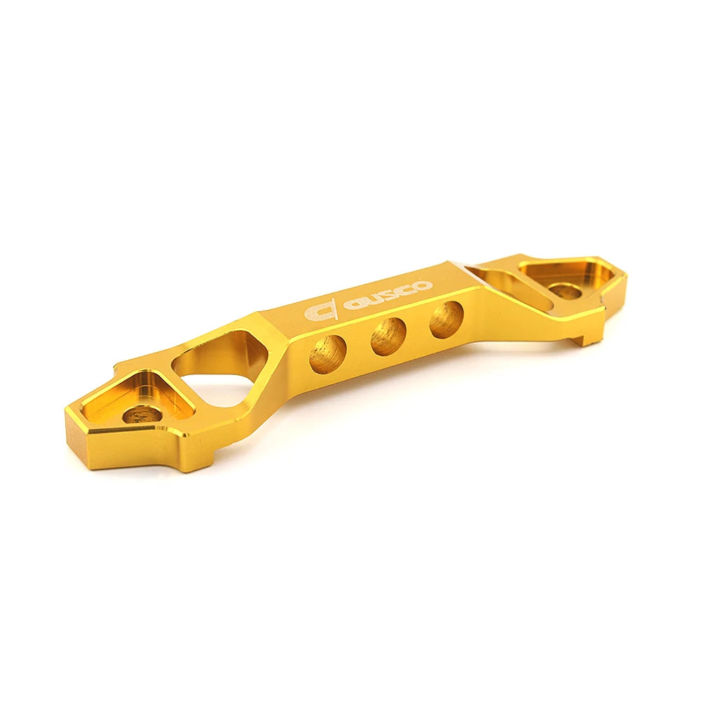 Causco Car Battery Tie Down Mount Bracket Brace Battery Billet Aluminum Fasten Bracket Holder Accessories for Honda Civic