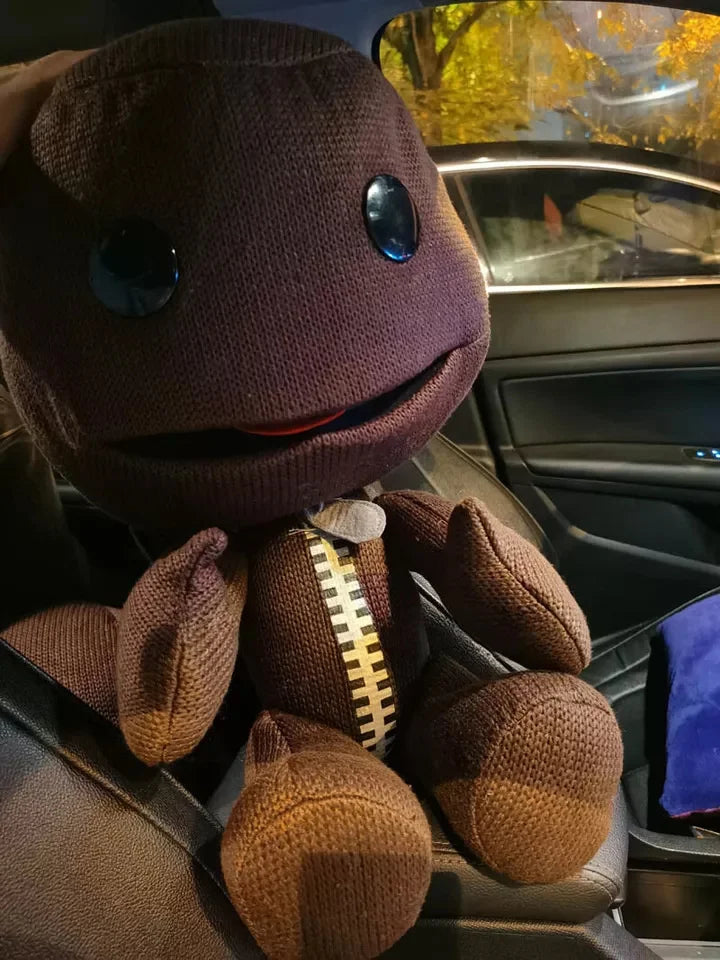 Little Big Planet Sackboy 60cm Funny Cute Big Plush Stuffed Toy Doll Game Related Toys Birthday Kids Friends Gift