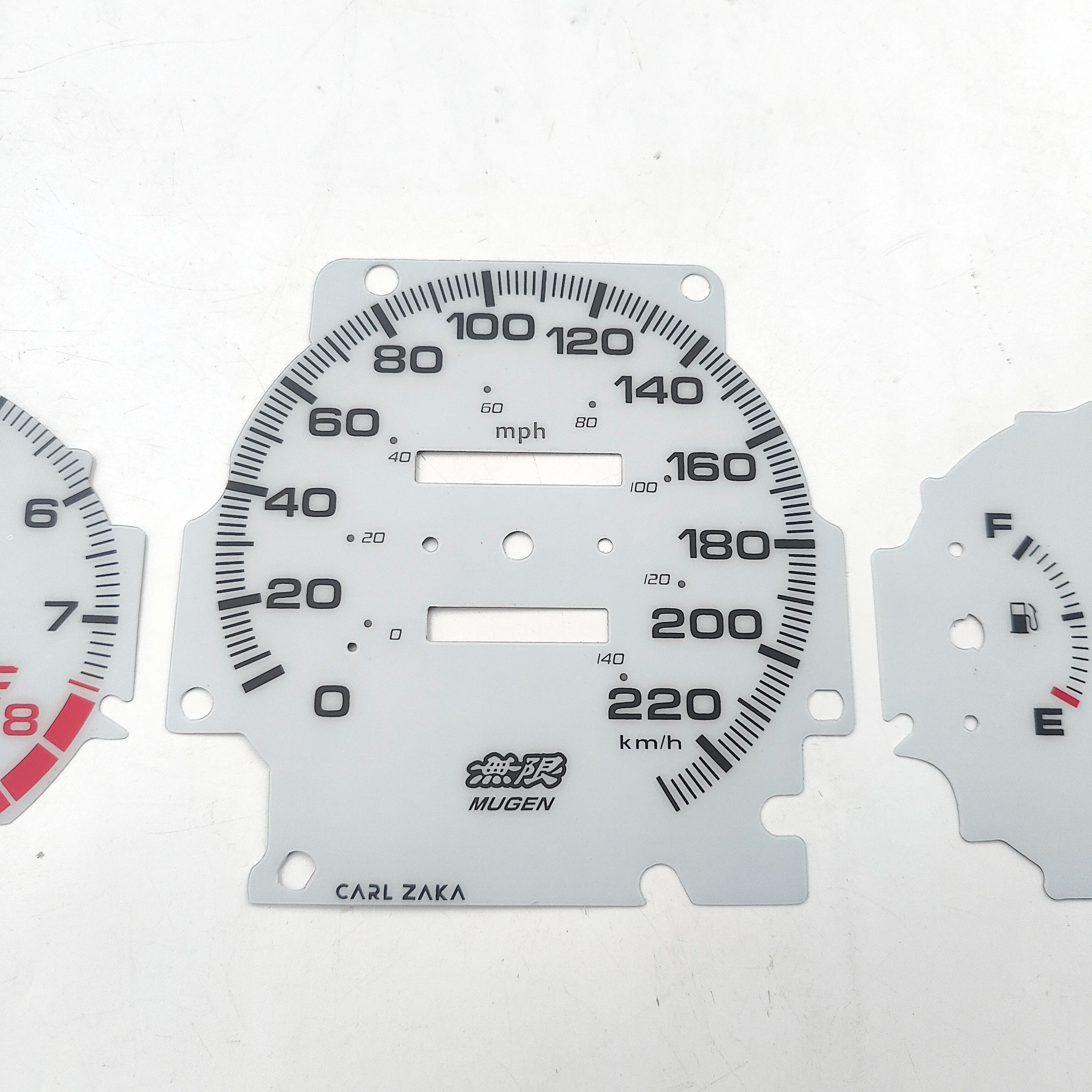 Gauge Faces MUGEN Style for Civic EK3 EK9 EK4 Instrument Cluster