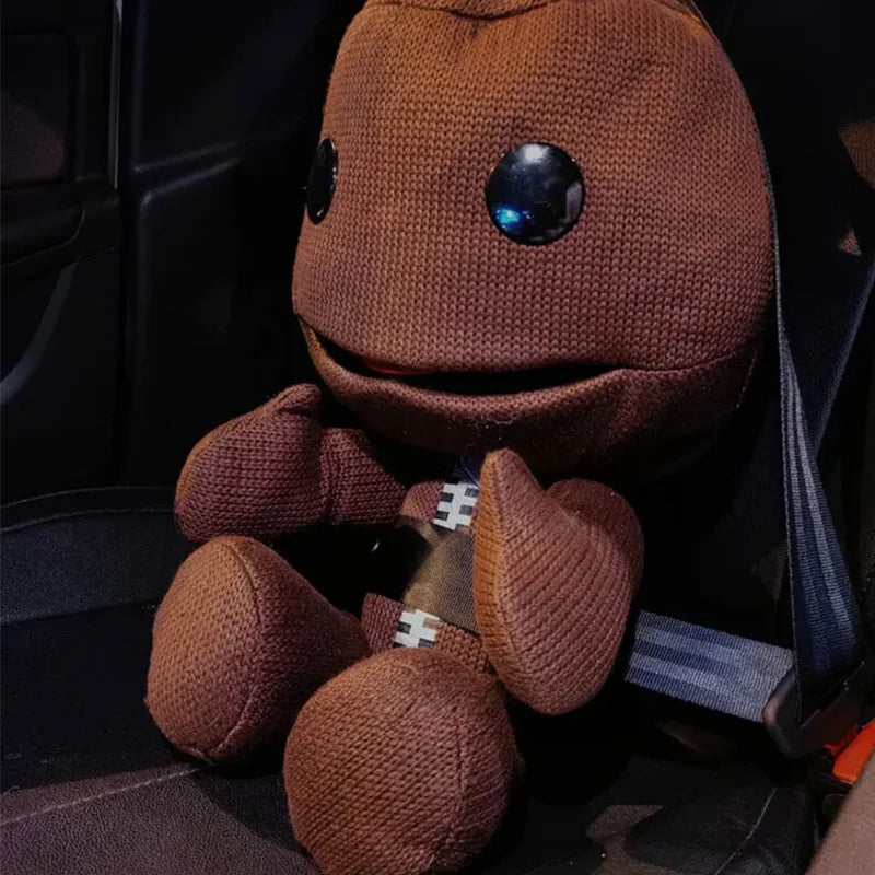 Little Big Planet Sackboy 60cm Funny Cute Big Plush Stuffed Toy Doll Game Related Toys Birthday Kids Friends Gift