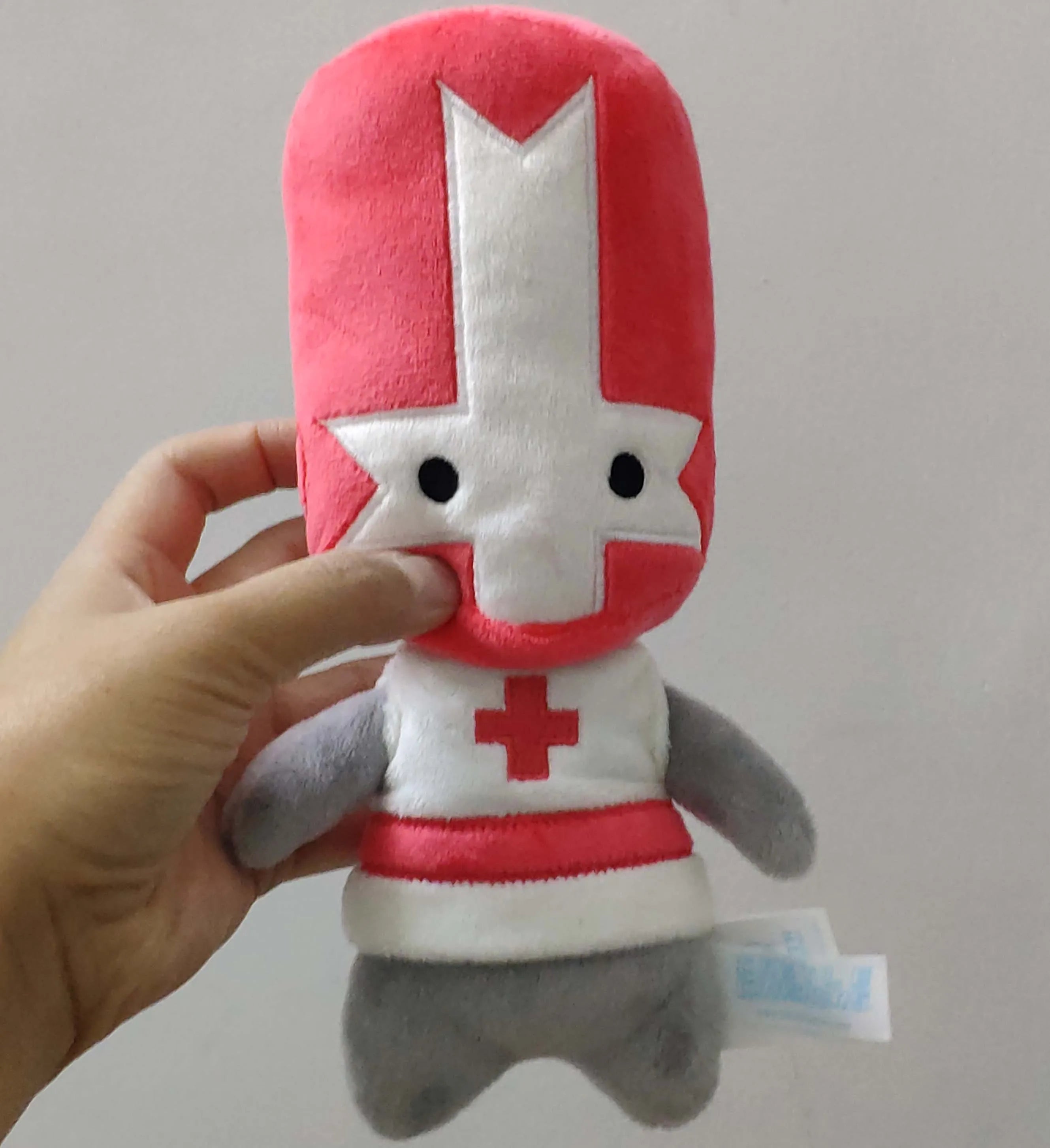 Castle Crashers red Orange Knight stuffed plush toy new 20cm