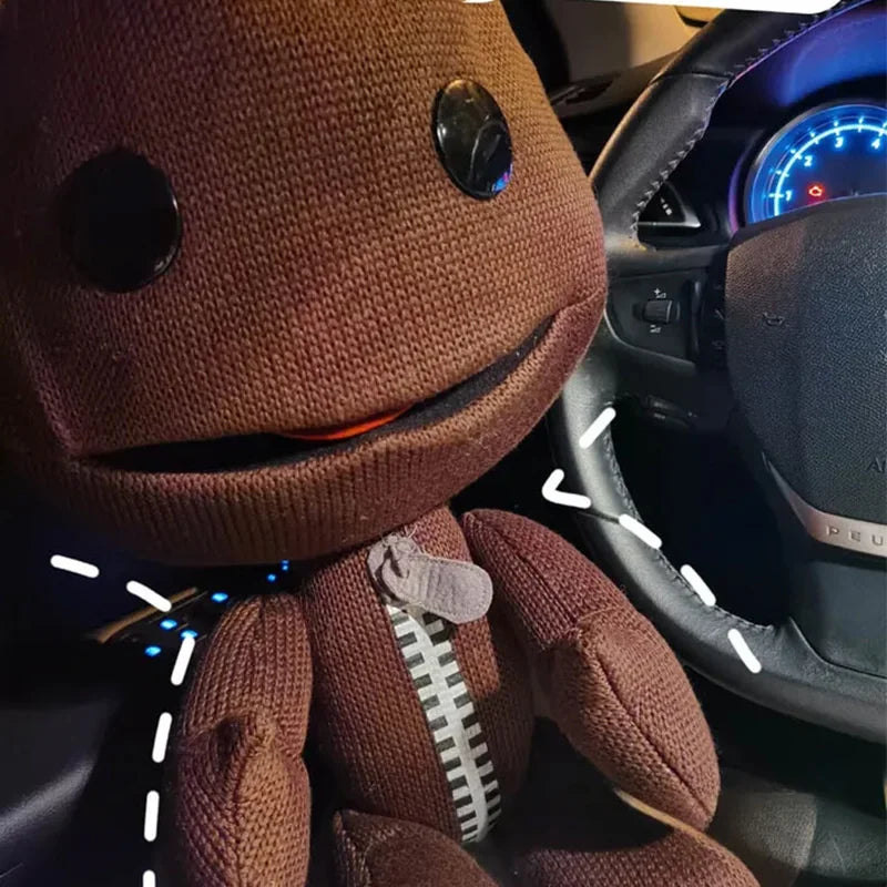 Little Big Planet Sackboy 60cm Funny Cute Big Plush Stuffed Toy Doll Game Related Toys Birthday Kids Friends Gift