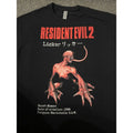 Resident Evil 2 Licker T-Shirt Men Summer Classic B.O.W. Horror Game Graphic Short Sleeve Oversized Streetwear Gamer Tee