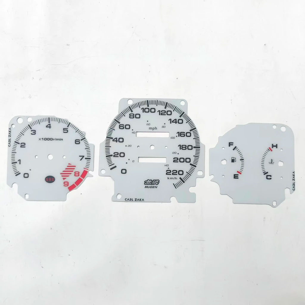 Gauge Faces MUGEN Style for Civic EK3 EK9 EK4 Instrument Cluster