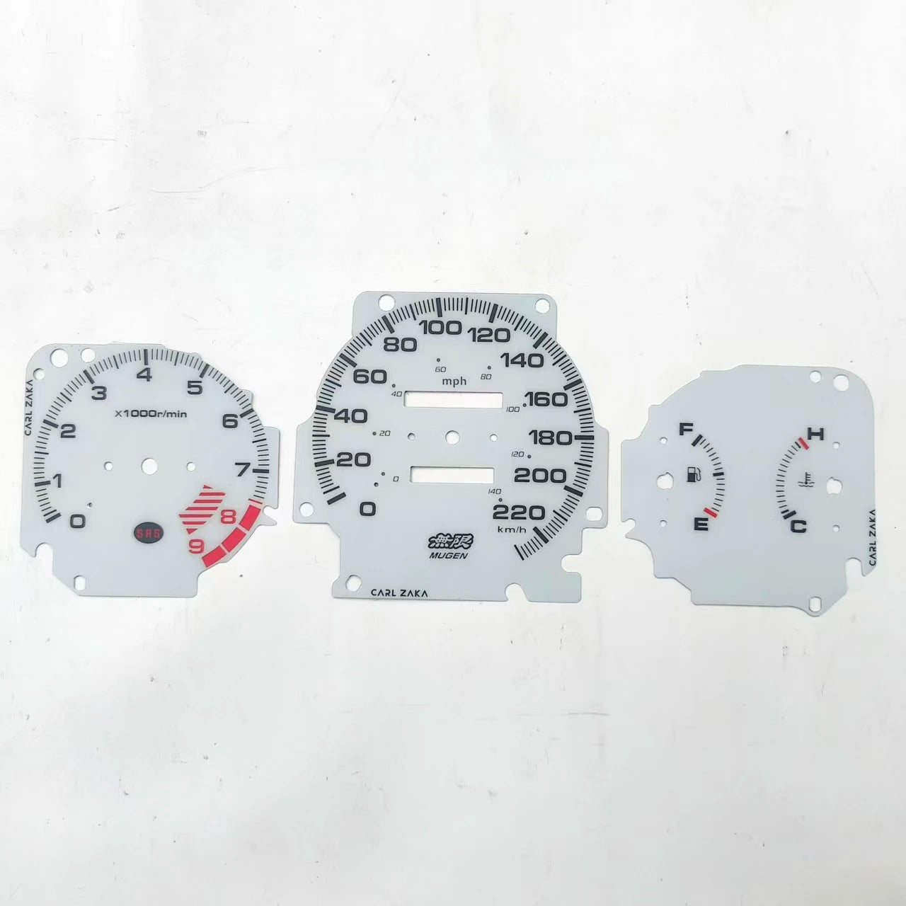 Gauge Faces MUGEN Style for Civic EK3 EK9 EK4 Instrument Cluster