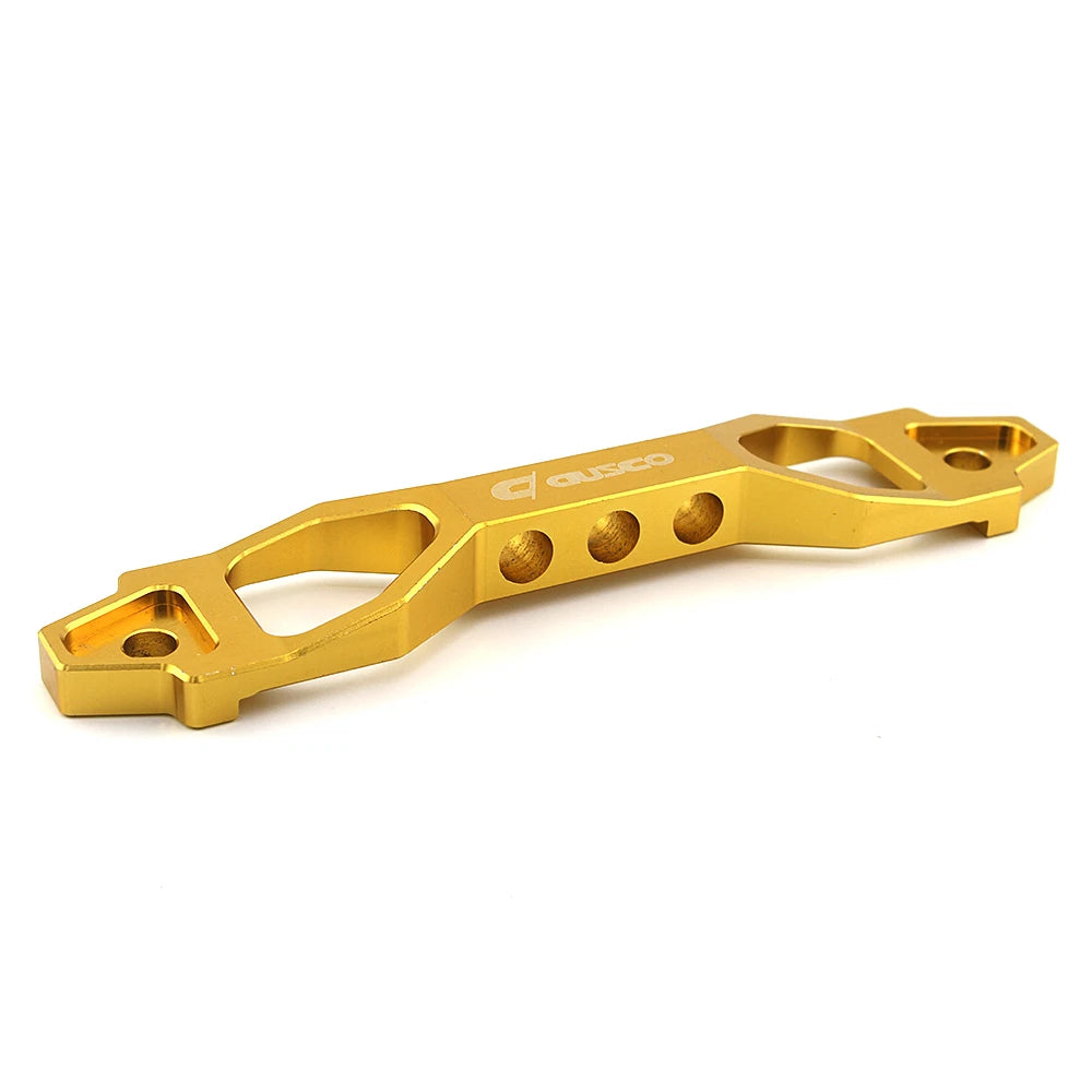 Causco Car Battery Tie Down Mount Bracket Brace Battery Billet Aluminum Fasten Bracket Holder Accessories for Honda Civic