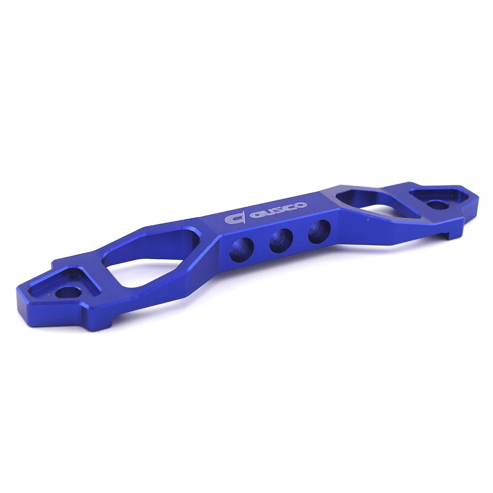 Causco Car Battery Tie Down Mount Bracket Brace Battery Billet Aluminum Fasten Bracket Holder Accessories for Honda Civic