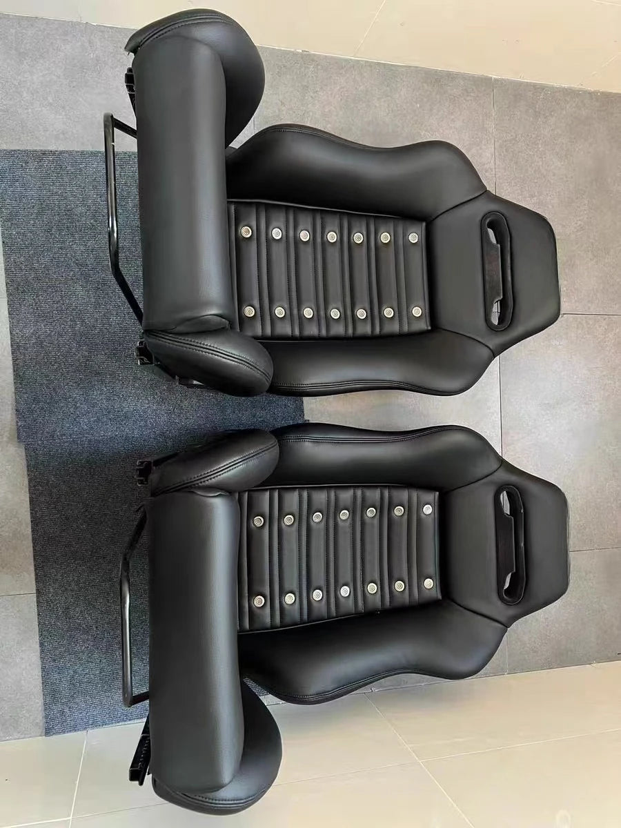 Universal Retro Vintage Racing Bucket Seats Classic Modified Sports Car VR Seats For Racing Simulator