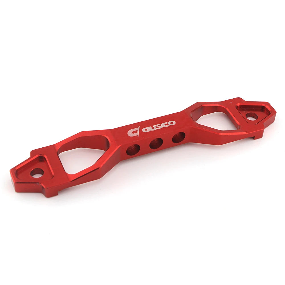 Causco Car Battery Tie Down Mount Bracket Brace Battery Billet Aluminum Fasten Bracket Holder Accessories for Honda Civic