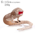 Alien Xenomorph Shaped Zipper Mouth Plush Soft Stuffed Animal Plush Cool Plush ToyGreat Gifts for Boys and Girls Room Decoration