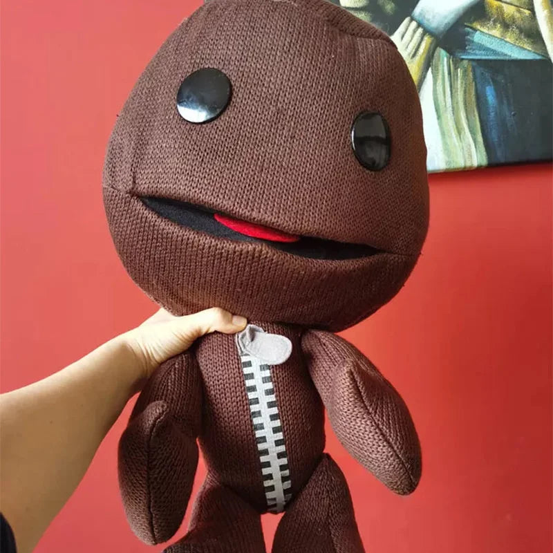 Little Big Planet Sackboy 60cm Funny Cute Big Plush Stuffed Toy Doll Game Related Toys Birthday Kids Friends Gift